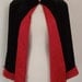 Vtg 80s 90s Ronnie Nicole Velvet Jacket Lushious Red Lining Pristine Condition Large