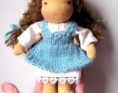 Little Miss Muffet- 7" Waldorf Doll