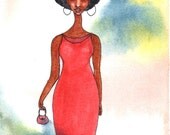 Original Watercolour Painting by Stacey-Ann Cole 6" x 4"