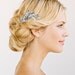 GABRIELLA Rhinestone Comb- bridal comb, veil comb, headpiece, wedding