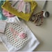 Baby Girl Initial Bodysuit, Cake Smash Outfit, Photography Prop, Cameo Style, Custom Letter, Pink, Polka Dots, Birthday Onesie