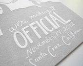 Custom Calligraphy or Hand lettered Text for Wedding Invitation (deposit)