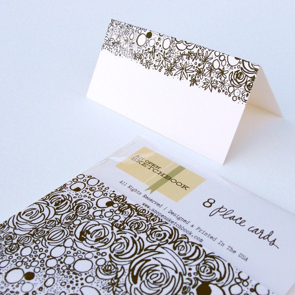 Hen & Chicks Place Cards : Garden Party