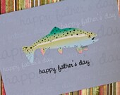 Happy Father's Day Trout Card