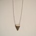 Icecream - metallic leather necklace
