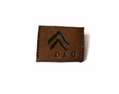 Mens Leather Accessory Fathers Day Lapel Pin