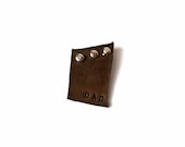 Mens Leather Accessory Fathers Day Lapel Pin