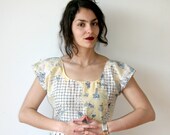 Map of Florida Polka Dot Dress Sz M