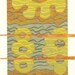 Abstract Yellow Sage Orange Original Collage