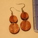 African Mahogany Earrings