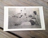 A Day At The Beach - Vintage 1950s Photograph