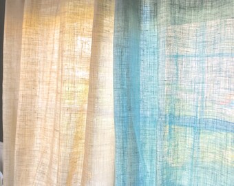 Burlap Curtain