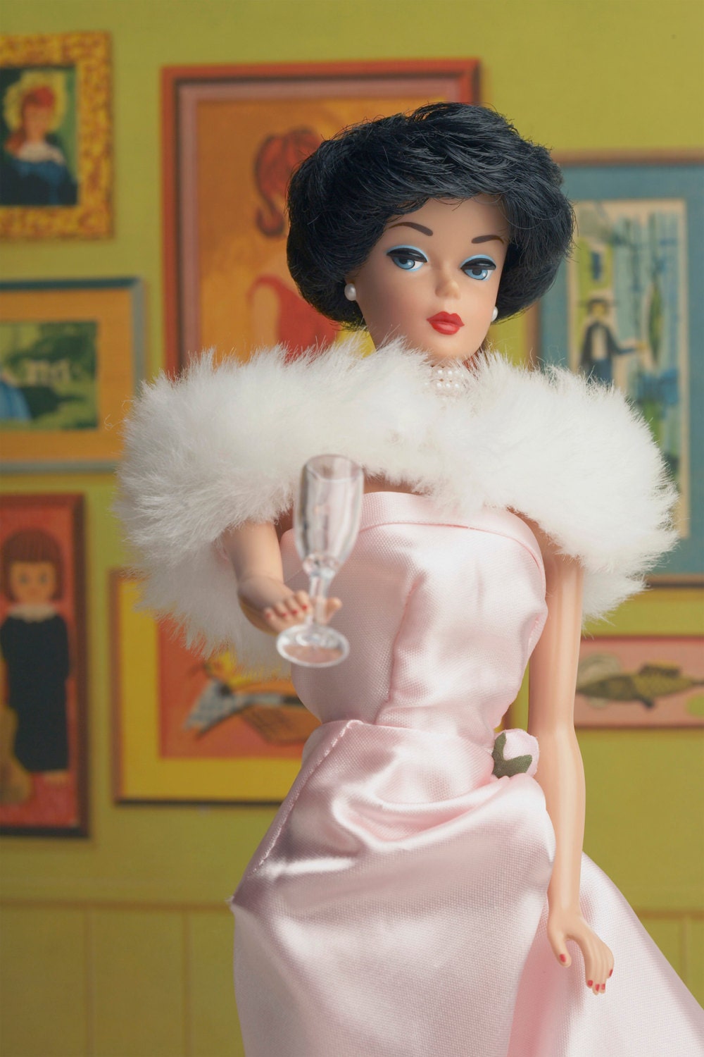 Dinner Party Barbie 8 x 12 Fine Art Photograph