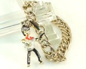 Vintage 1960s The Beatles Charm Bracelet