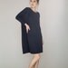LeMuse Deep Blue Asymmetric dress