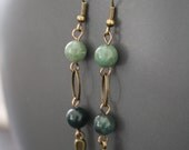 Moss Agate Earrings