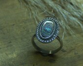 5 dollar Clearance SALE- Siren Song. Vintage Sarah Co. silvertone Abalone