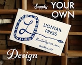 200 Custom Letterpress Business Cards - Your Design