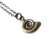 Ammonite Fossil Necklace