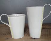 Tall Porcelain Mug