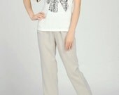 New Design Casual Fine Wide Legs Long Pants(more colour and size choice)