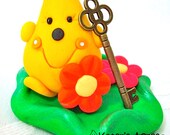 PARKER Holds the KEY - Polymer Clay Character - Limited Edition