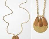 Vera // eco friendly handmade in USA necklace