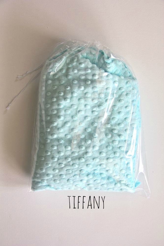 tiffany minky dimple dot destash