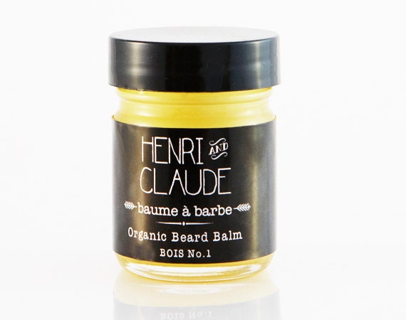 Beard Conditioner - Organic Beard Treatment - 1 Oz - Organic Shea / Cacao Butter - Vegan - Father's Day - Henri & Claude - Men's Gift