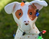 Custom Light Tangled Pet Portrait Ornament