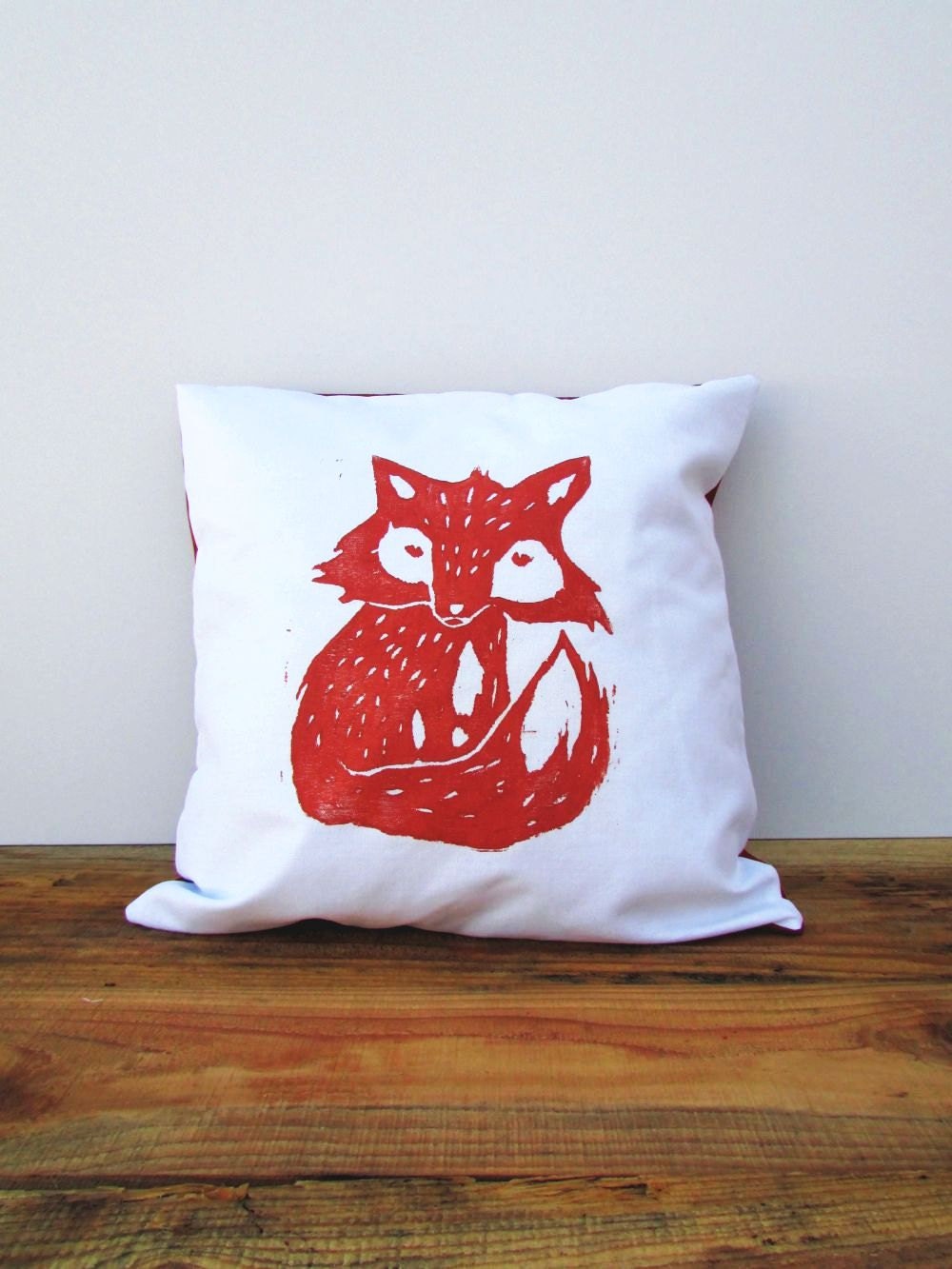 ANY of my animal prints on a 16x16 Pillow Cover. You choose animal and colors. Made to Order.