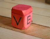 ring box made from reclaimed pallet wood