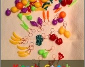 Kitsch Stitch Markers: Fruit