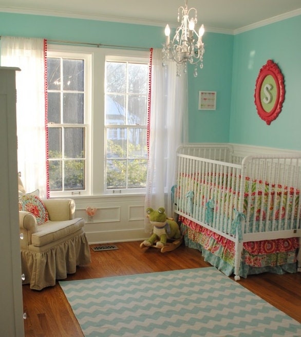 Kumari Garden Crib set- As seen on PROJECT NURSERY