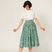 Vintage 60s Skirt - 1960s Full Skirt - Peridot Archways