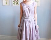 Vintage1950s Light Purple Dress - Size 4/6