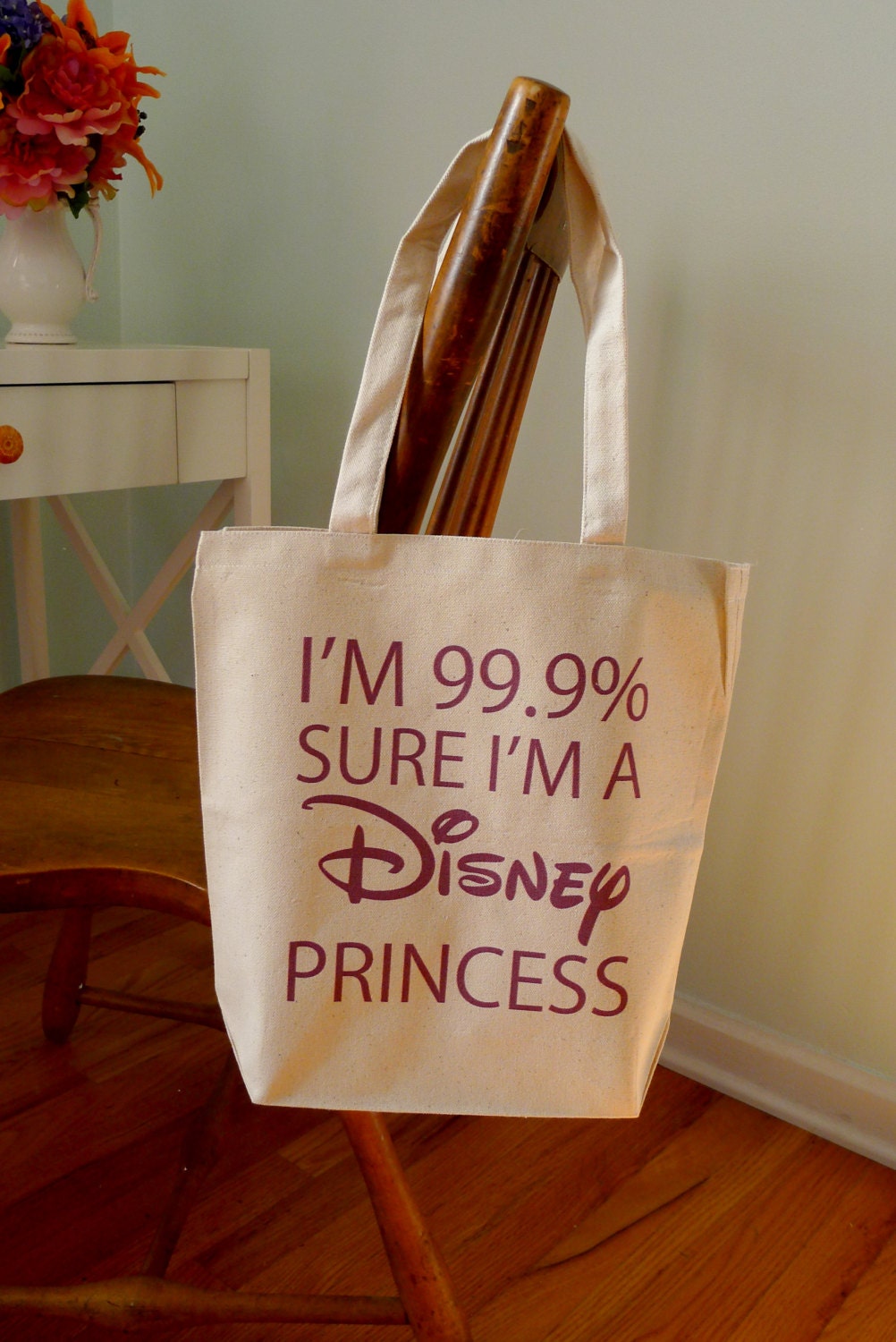 princess tote bag, disney princess, 99.9% princess, tote bag, disney, princess tote bag