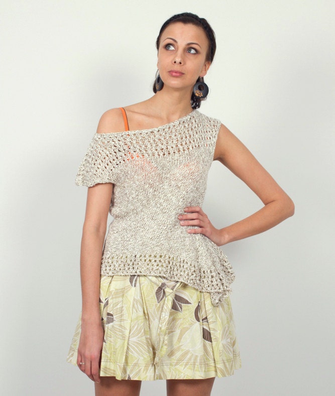 Off The Shoulder Top, Linen Blouse