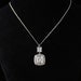 Swarovski Crystal Bridal Necklace, White Gold Bridal Jewelry, Wedding Jewelry, Bridesmaid Jewelry, BeFrosted