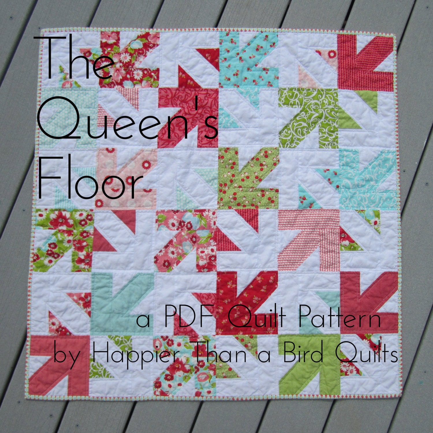The Queen's Floor PDF Quilt Pattern