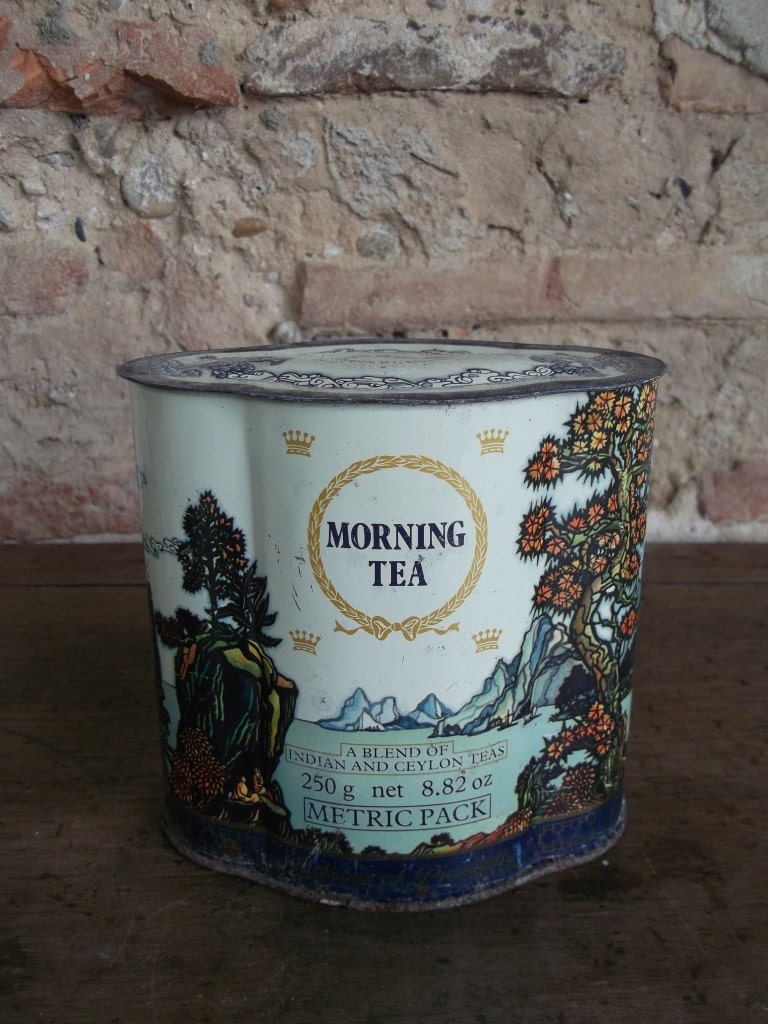 Vintage Tea Tin from London
