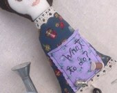 What to do Doll Sew Wall Hanging