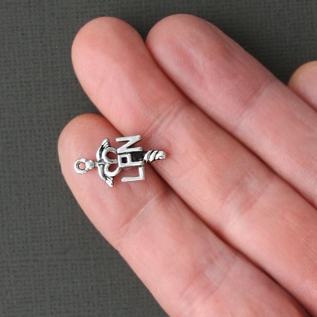 8 Nurse Practitioner Charms Antique Tibetan Silver Tone  LPN Charm - SC1793
