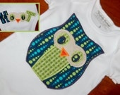 Owl Boutique Baby Boy Clothes - Patchwork Onesie / Bodysuit