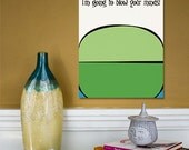 Finn the Human // Adventure Time Minimalist Quote Poster // 11x17 inch Fine Art Print