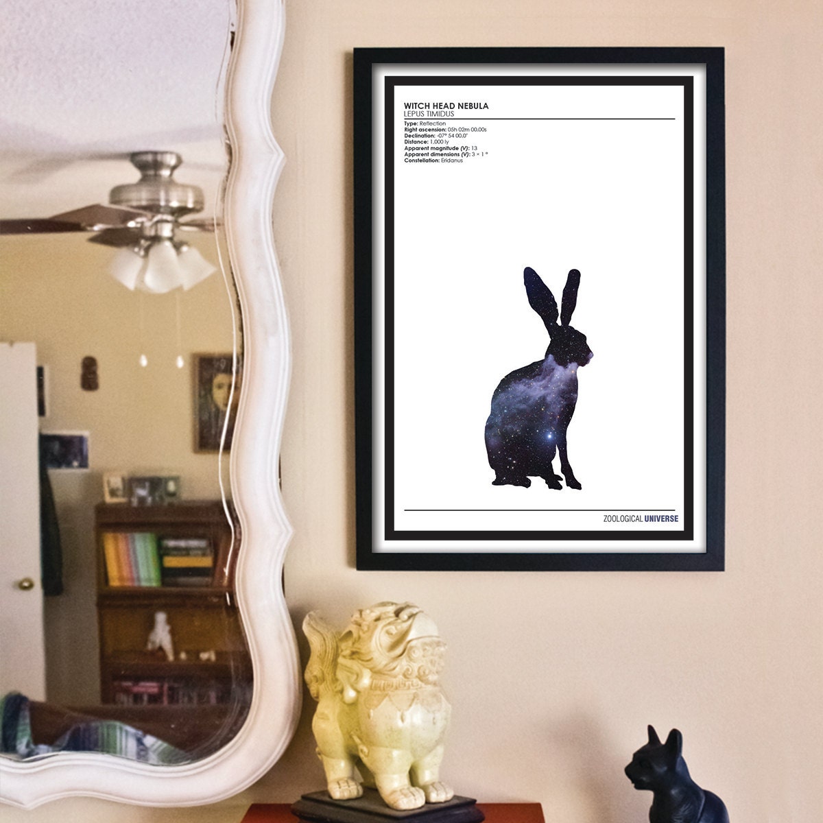 Epic Hare // Zoological Universe Series // 13x19 inch Science and Nature Fine Art Print
