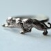 Jaguar Ring, Handforged Sterling Silver Ring, Hammered Silver, Animal Jewelry