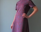 1960s shift dress medium large