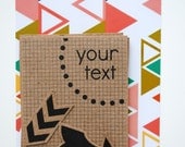 Custom Project Life 3x4 Journaling Cards on Kraft Paper (8)