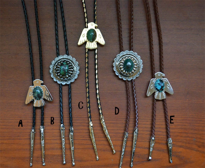 Concho Bolo Ties